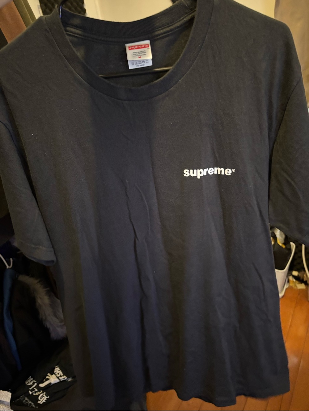 Supreme F**** money I love Supreme tee